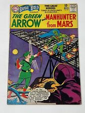 Brave and the Bold 50 1st Team-Up Green Arrow Martian Manhunter Silver Age 1963 picture
