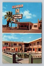 El Paso TX-Texas, El Paso E. Travel Lodge, Advertising, Antique Vintage Postcard picture