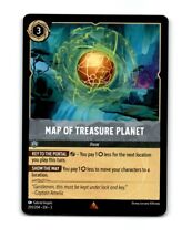Disney Lorcana Into The Inklands Map of Treasure Planet Trading Card 201/204 picture