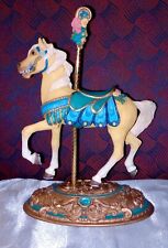 Willits Designs Carousel Classics Horse Figurine-Outside Row Stander Blonde  picture