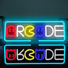 Arcade Neon Sign Gaming Neon Signs for Wall Decor Ghost Game Neon Lights LED Lig picture