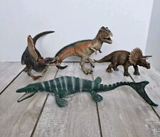 Schleich German Brand Dinosaurs 3 With Poseable Jaws Assorted Lot T-rex Mosasaur picture