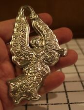 Kirk Stieff for Lenox Pewter Charleston Angel Ornament 4.5” picture
