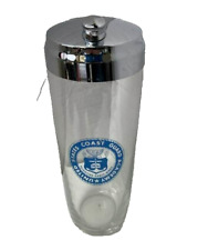 West Virginia Glass  Cocktail Shaker United States Coast Guard Academy picture