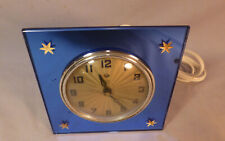 Vintage BLUE DECO WITH Stars Clock  -BEST OFFER- picture