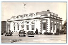 1941 US Post Office Building View Lebanon Missouri MO RPPC Photo Posted Postcard picture