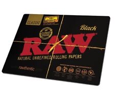 RAW Rolling Papers BLACK CHANGE MAT, Mouse Pad, Rolling Pad, Large 11.8