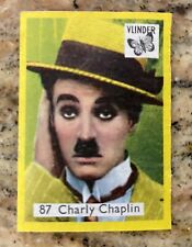 Charlie Chaplin 1959 Vlinder Trading Card Match Cover 1964 Comedy #87 Charly picture