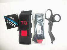 NEW Vism MOLLE Tactical Pouch Medical Kit WITH Tourniquet & Trauma Shears BLACK picture
