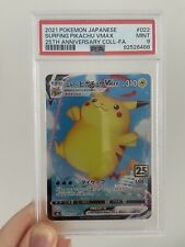 Surfing Pikachu VMAX 022/028 | Japanese Pokémon 25th Anniversary| PSA 9 picture