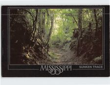 Postcard Sunken Trace Natchez Trace Parkway Port Gibson Mississippi USA picture
