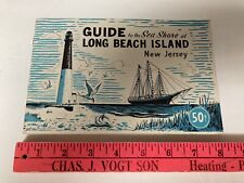 1955 LONG BEACH ISLAND NEW JERSEY SEA SHORE AND TRAVEL GUIDE picture