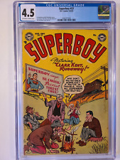 SUPERBOY # 27 DC 1953 CGC 4.5 picture