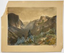 HARRY CASSIE BEST 'Yosemite National Park' Hand Colored PHOTO - Ansel Adams FIL picture
