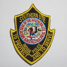 COLORADO CO SOUTHERN UTE INDIAN POLICE  PATCH picture