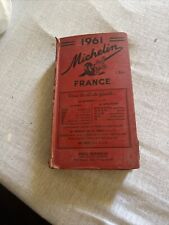Vintage 1961 Michelin Guide FRANCE Paris picture