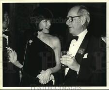 1981 Press Photo Skowhegan School Executive VP Jack Eastman & Joan Cullman picture