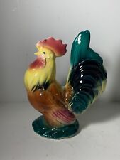 Vintage Royal Copley Ceramic Rooster Figurine 8 in. picture
