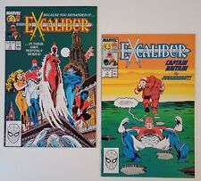 Excalibur #1 & 3 (1st appearance of Excalibur) 1988 picture
