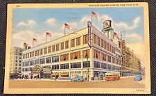 Madison Square Garden, New York City Vintage Linen Postcard picture