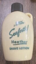 Vintage Seaforth Heather Men's Cologne Rare Bottle Is Empty *O picture
