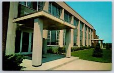 Upland Indiana~Taylor University College Campus~Liberal Arts Building~1950s PC picture