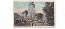 ferris wheel Peoria, Illinois antique postcard / Fresco Park  picture