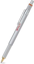 Rotring 800  Retractable Ballpoint Pen Silver  & Gold New In Box picture