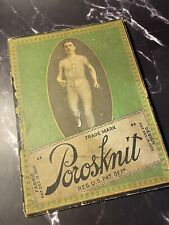 Vintage 1911 Porosknit Chalmers Knitting Company Box Top picture
