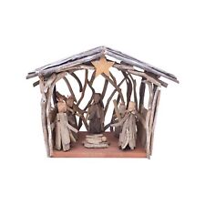 Driftwood Nativity, Large 16 x 9.5 x 12 Gallerie II picture