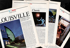 16 page 1988 print article w/pictures : Louisville Kentucky picture