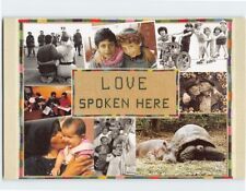 Postcard Love Spoken Here Syracuse Cultural Workers Syracuse New York USA picture