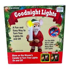 2014 Mr. Christmas Goodnight Lights Open Box Holiday Mouse EXCELLENT picture