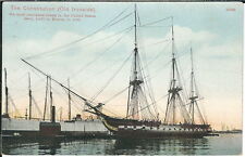 AZ-167 - The Constitution Old Ironsides Sailboat Ship 1907-1915 Postcard Frigate picture