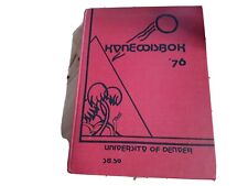 1976 University of Denver Yearbook DU Colorado  picture