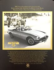 1975 MG MGB Convertible Golden Anniversary photo 