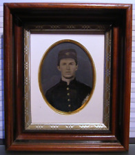 Antique Civil War Photograph of Union Soldier in Uniform picture