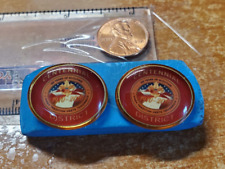 2 Centennial District Lapel Pin, 100 Years Scouting 1910-2010 Boy Scouts, Red picture