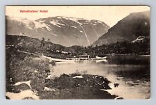 Vatnehalsen Hotel In Norway, Vintage Postcard picture