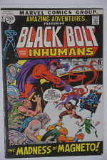 Amazing Adventures 9 Fine Marvel Comics Magneto Inhumans  picture