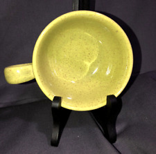 Vintage’50’s Laurel Pottery California Life Chartreuse Coffee Cup picture