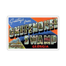 Okefenokee Swamp Georgia (Greeting Cards) STICKER Vinyl Die-Cut Decal picture
