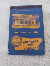 Vintage Match Cover West Virginia Tech University picture