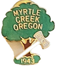 ELKS BPOE 1943 Myrtle Creek Oregon Lapel Pin picture