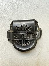 Harley Davidson Embossed Leather Belt Pouch picture