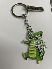 Florida Gators Metal Keychain Enameled Alligator Key Chain Ring picture