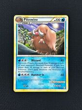 Piloswine 48/102 Regular Pokémon Card HeartGold SoulSilver Triumphant Uncommon picture