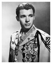FIRST LIEUTENANT WW2 SOLDIER AUDIE MURPHY IN 1948 U.S. ARMY 8X10 PHOTO picture