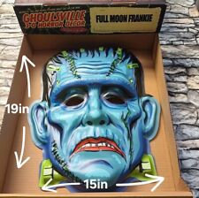 Ghoulsville Horror Decor Retro A-Go-Go Giant Vacuform 3D Mask Full Moon Frankie picture