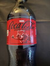 Marvel ROCKET Coca-Cola Zero 20oz Soda Bottle-Unopened-Limited Edition 2024 Coke picture